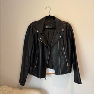 Levi's Black Leather Jacket